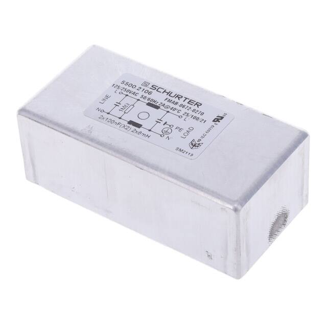 5500.2106 SCHURTER Inc.  Netzfiltermodule